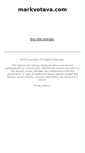 Mobile Screenshot of markvotava.com